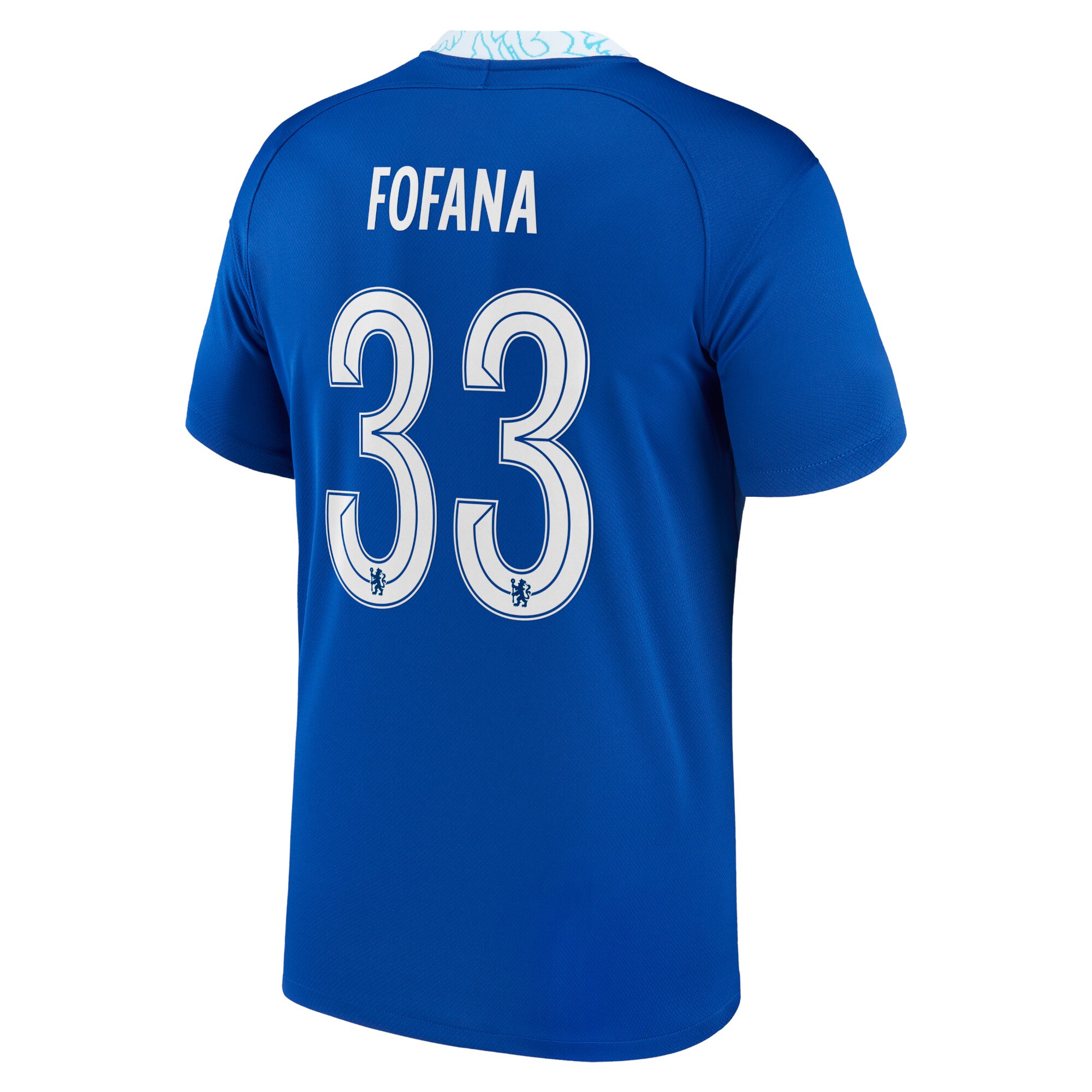 Chelsea Cup Home Stadium Shirt 2022-23 with Fofana 33 printing