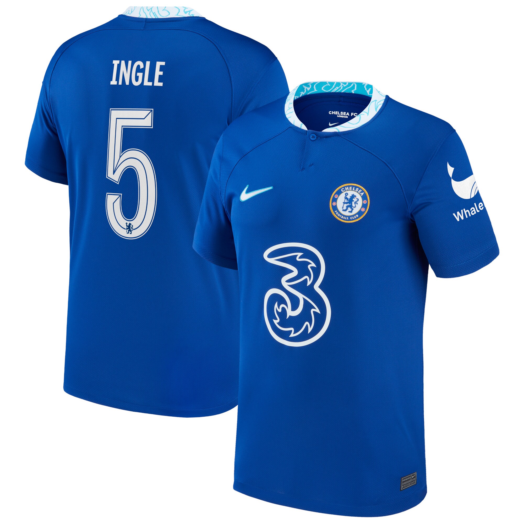 Chelsea Cup Home Stadium Shirt 2022-23 with Ingle 5 printing