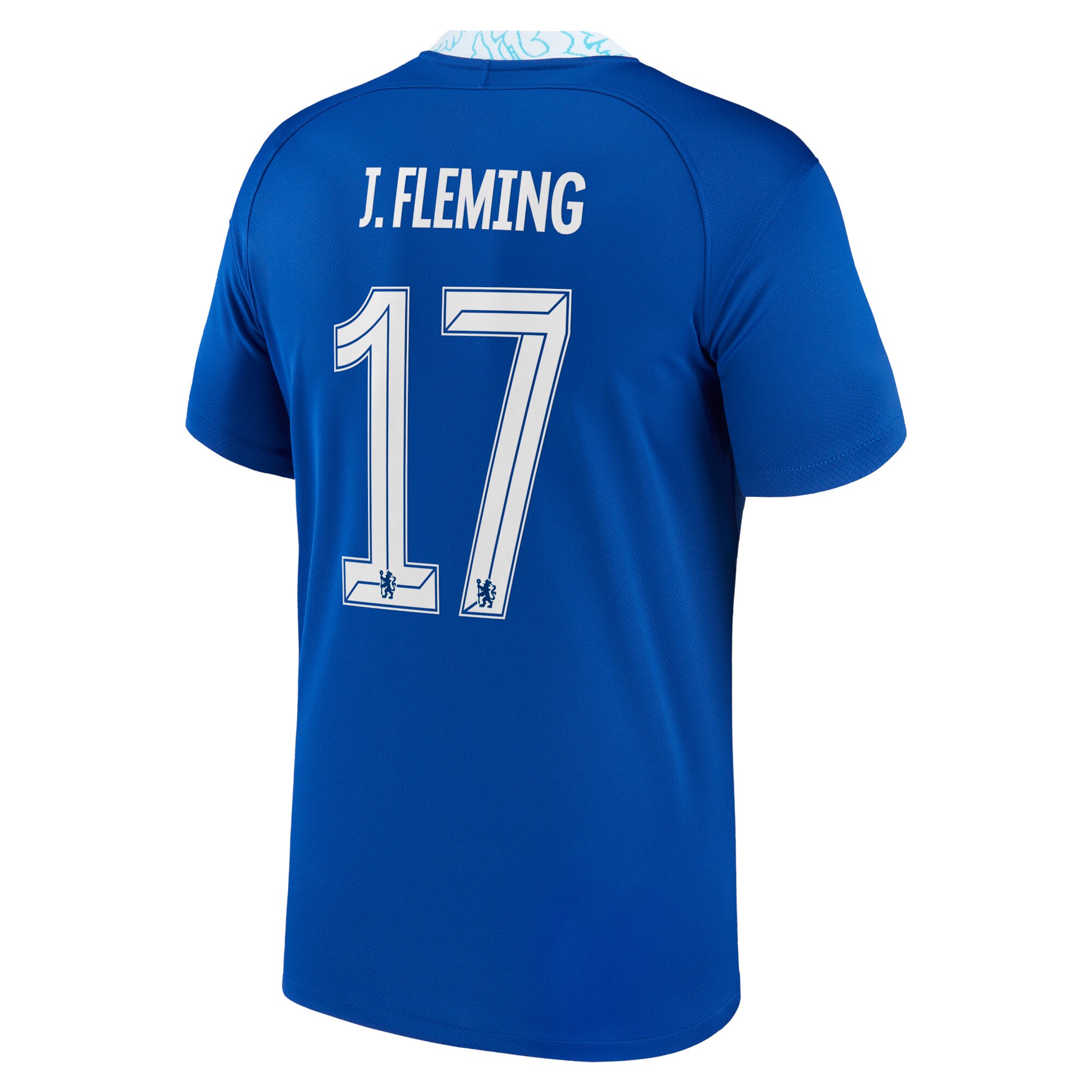 Chelsea Cup Home Stadium Shirt 2022-23 with J.Fleming 17 printing