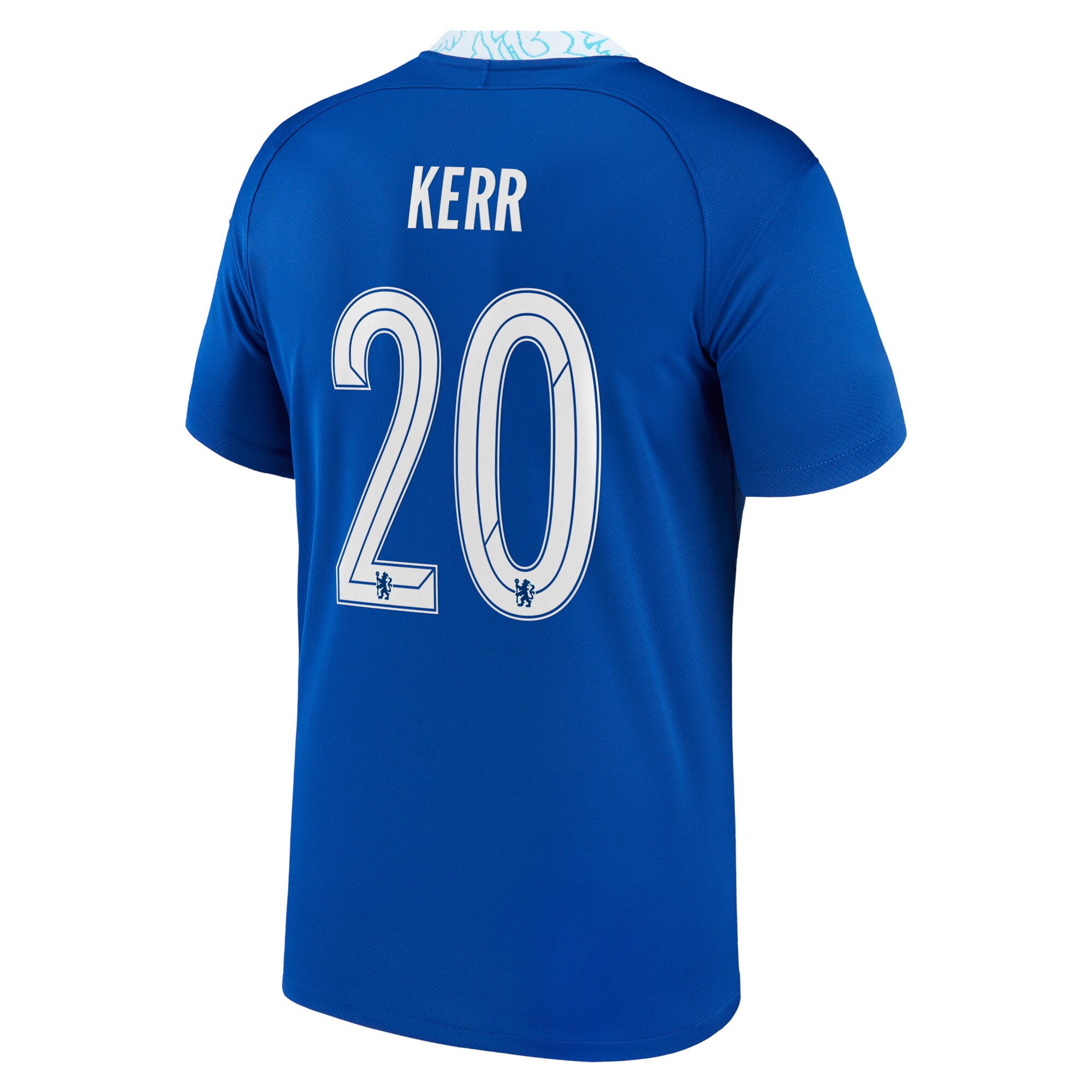 Chelsea Cup Home Stadium Shirt 2022-23 with Kerr 20 printing