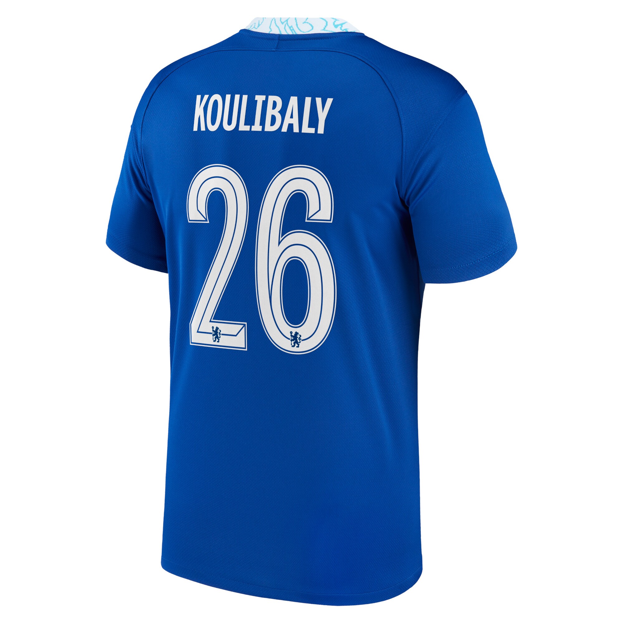 Chelsea Cup Home Stadium Shirt 2022-23 with Koulibaly 26 printing