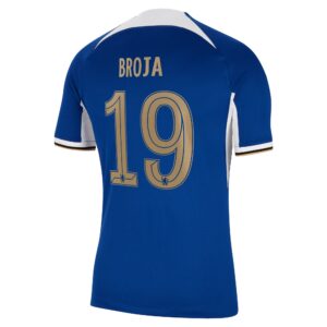 Chelsea Cup Home Stadium Sponsored Shirt 2023-24 With Broja 19 Printing