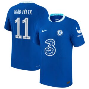 Chelsea Cup Home Vapor Match Shirt 2022-23 with João Félix 11 printing