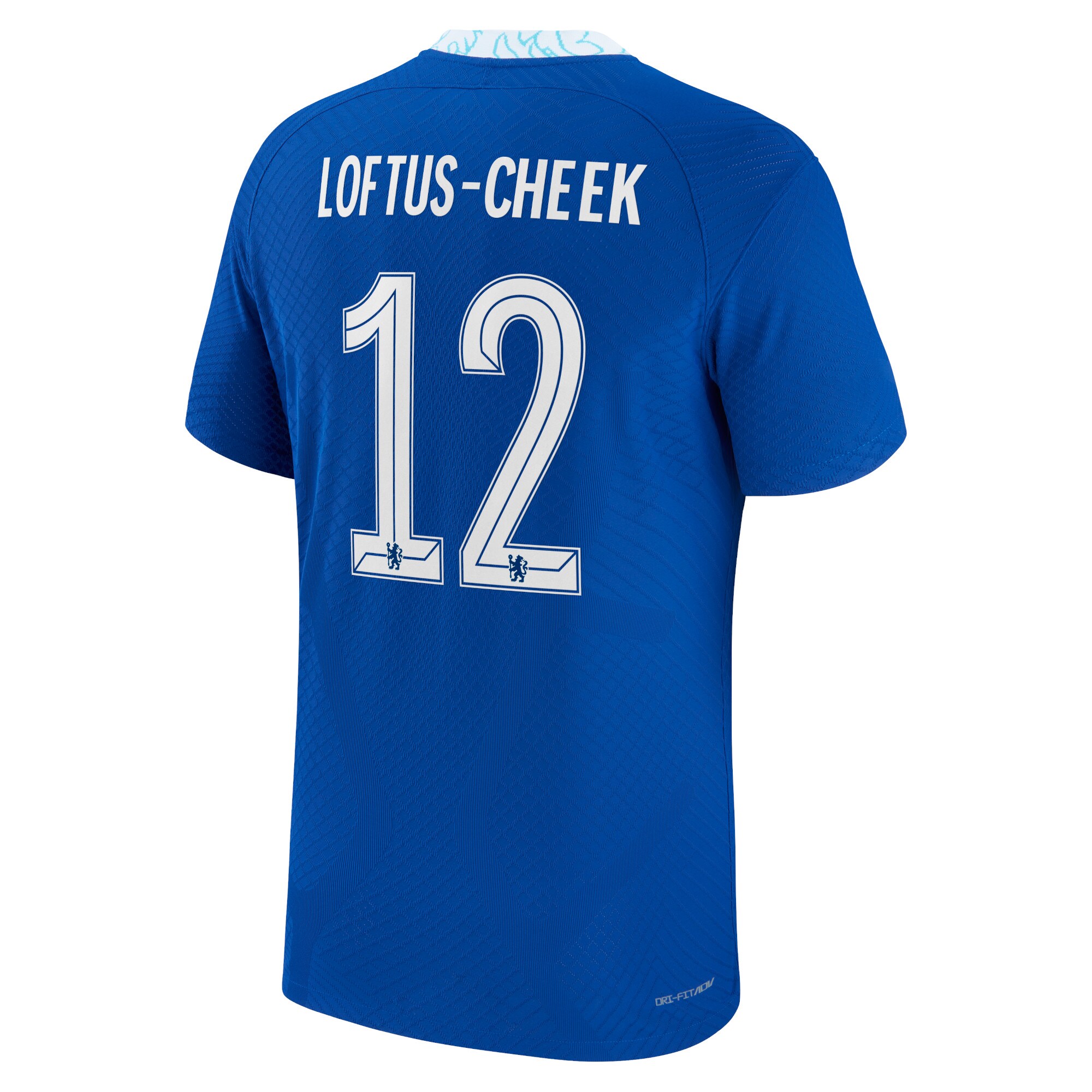 Chelsea Cup Home Vapor Match Shirt 2022-23 with Loftus-Cheek 12 printing