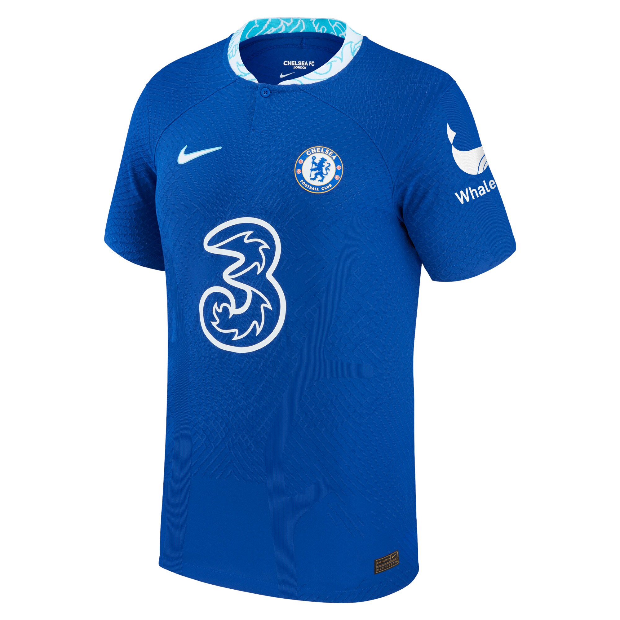 Chelsea Cup Home Vapor Match Shirt 2022-23 with Zakaria 20 printing