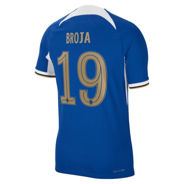 Chelsea Cup Home Vapor Match Sponsored Shirt 2023-24 With Broja 19 Printing