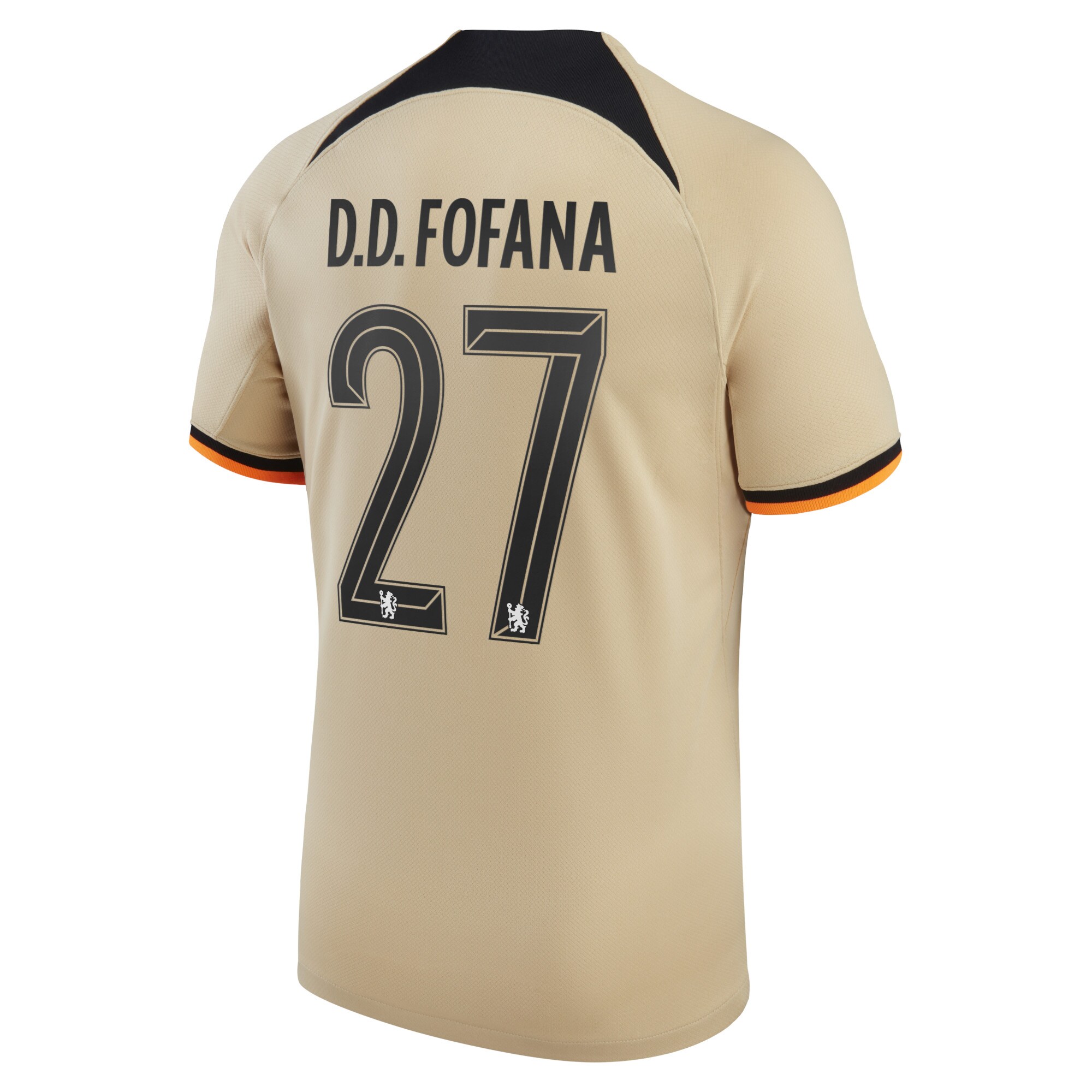 Chelsea Cup Third Stadium Shirt 2022-23 with D.D.Fofana 27 printing