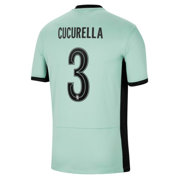 Chelsea Cup Third Stadium Shirt 2023-24 With Cucurella 3 Printing