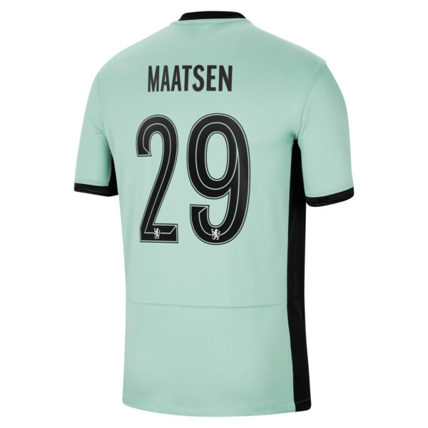 Chelsea Cup Third Stadium Shirt 2023-24 With Maatsen 29 Printing