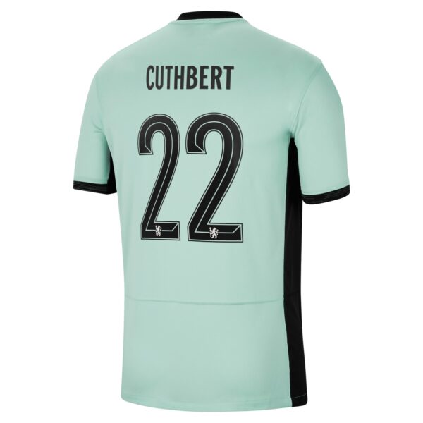 Chelsea Cup Third Stadium Sponsored Shirt 2023-24 With Cuthbert 22 Printing