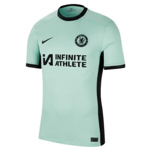 Chelsea Cup Third Stadium Sponsored Shirt 2023-24 With Mjelde 18 Printing