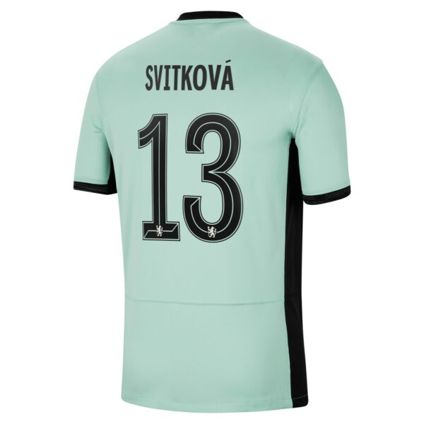 Chelsea Cup Third Stadium Sponsored Shirt 2023-24 With Svitková 13 Printing