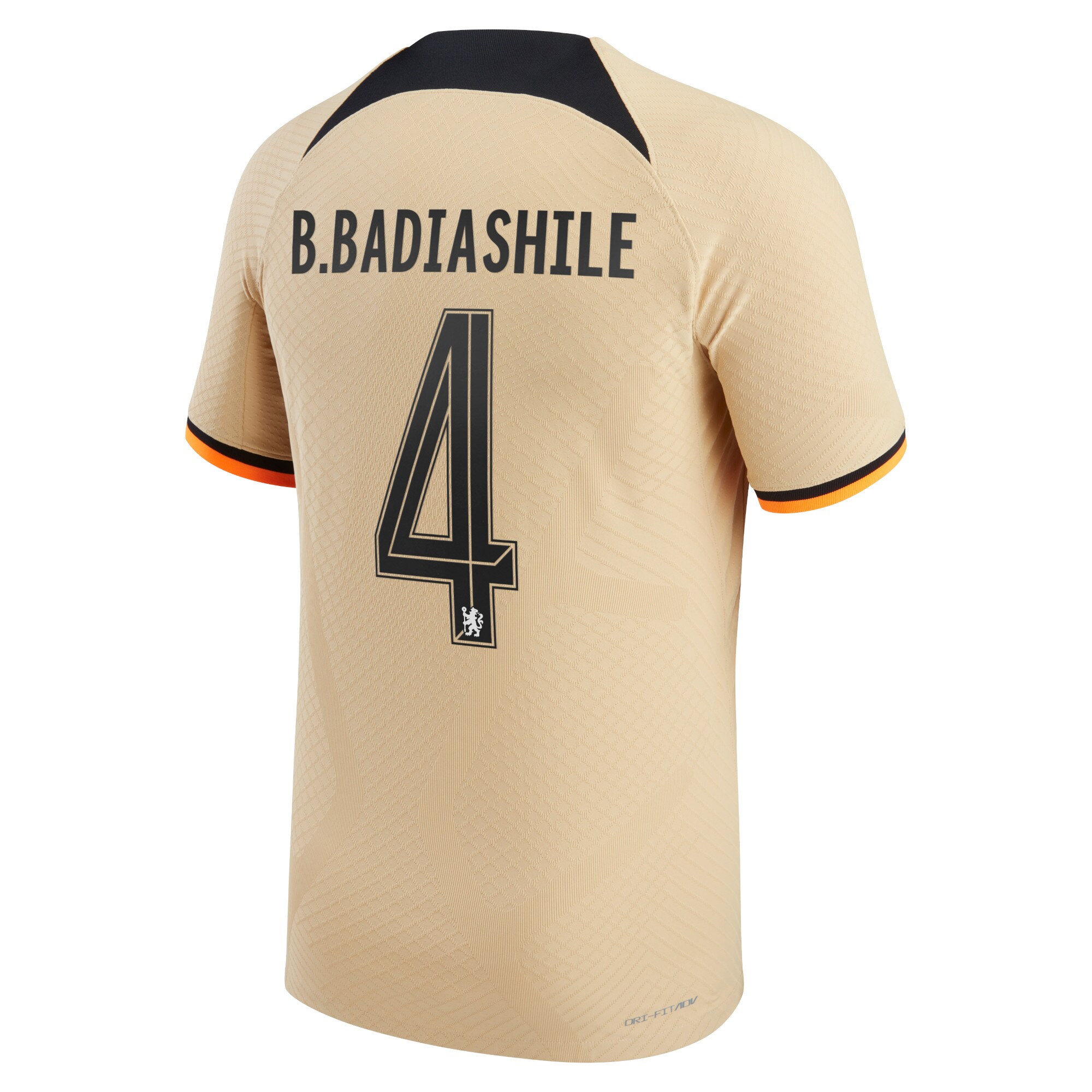 Chelsea Cup Third Vapor Match Shirt 2022-23 with B.Badiashile 4 printing