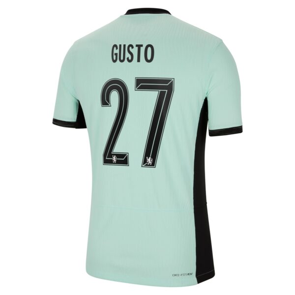 Chelsea Cup Third Vapor Match Shirt 2023-24 With Gusto 27 Printing