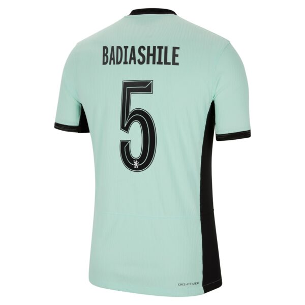 Chelsea Cup Third Vapor Match Sponsored Shirt 2023-24 With Badiashile 5 Printing