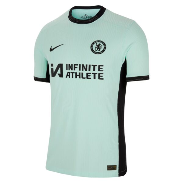 Chelsea Cup Third Vapor Match Sponsored Shirt 2023-24 With Lavia 45 Printing