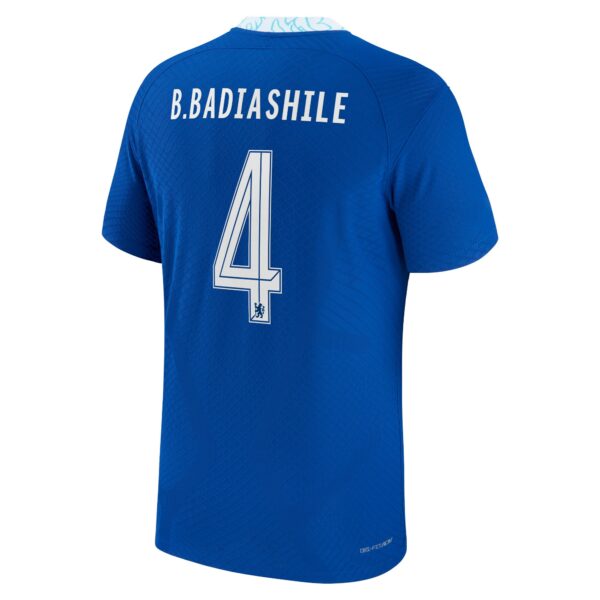 Chelsea Home Cup Vapor Match Shirt 2022-23 with B.Badiashile 4 printing