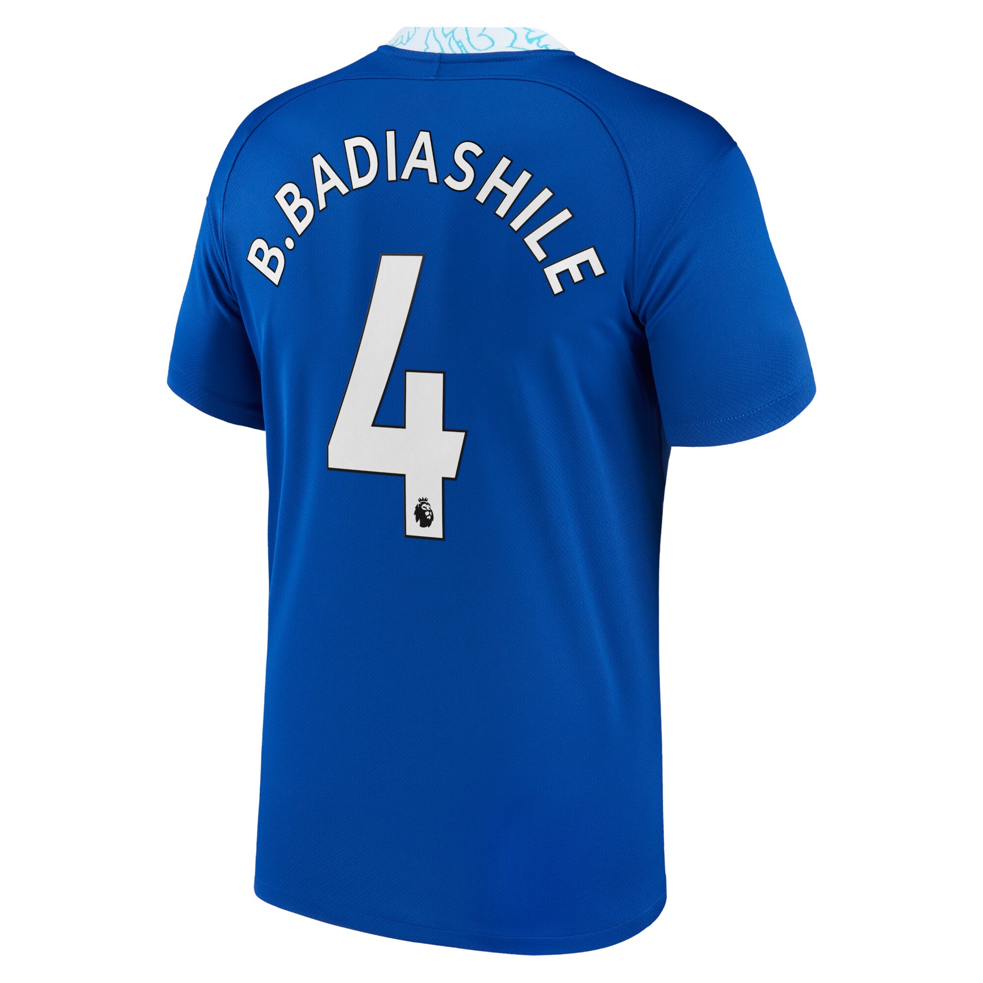 Chelsea Home Stadium Shirt 2022-23 with B.Badiashile 4 printing