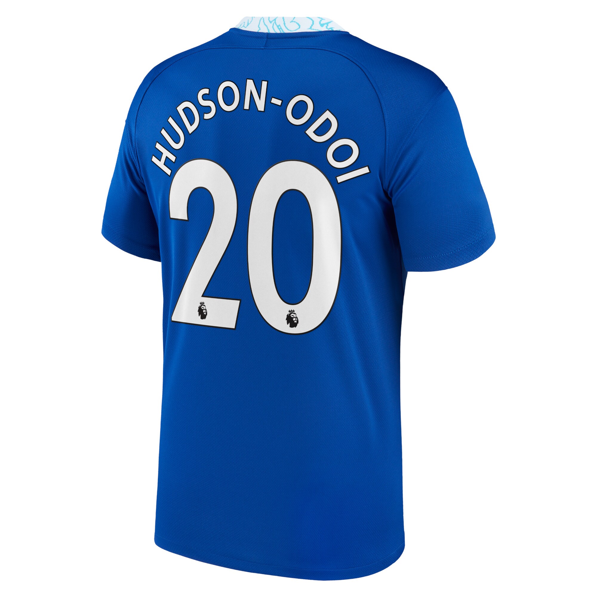 Chelsea Home Stadium Shirt 2022-23 with Hudson-Odoi 20 printing