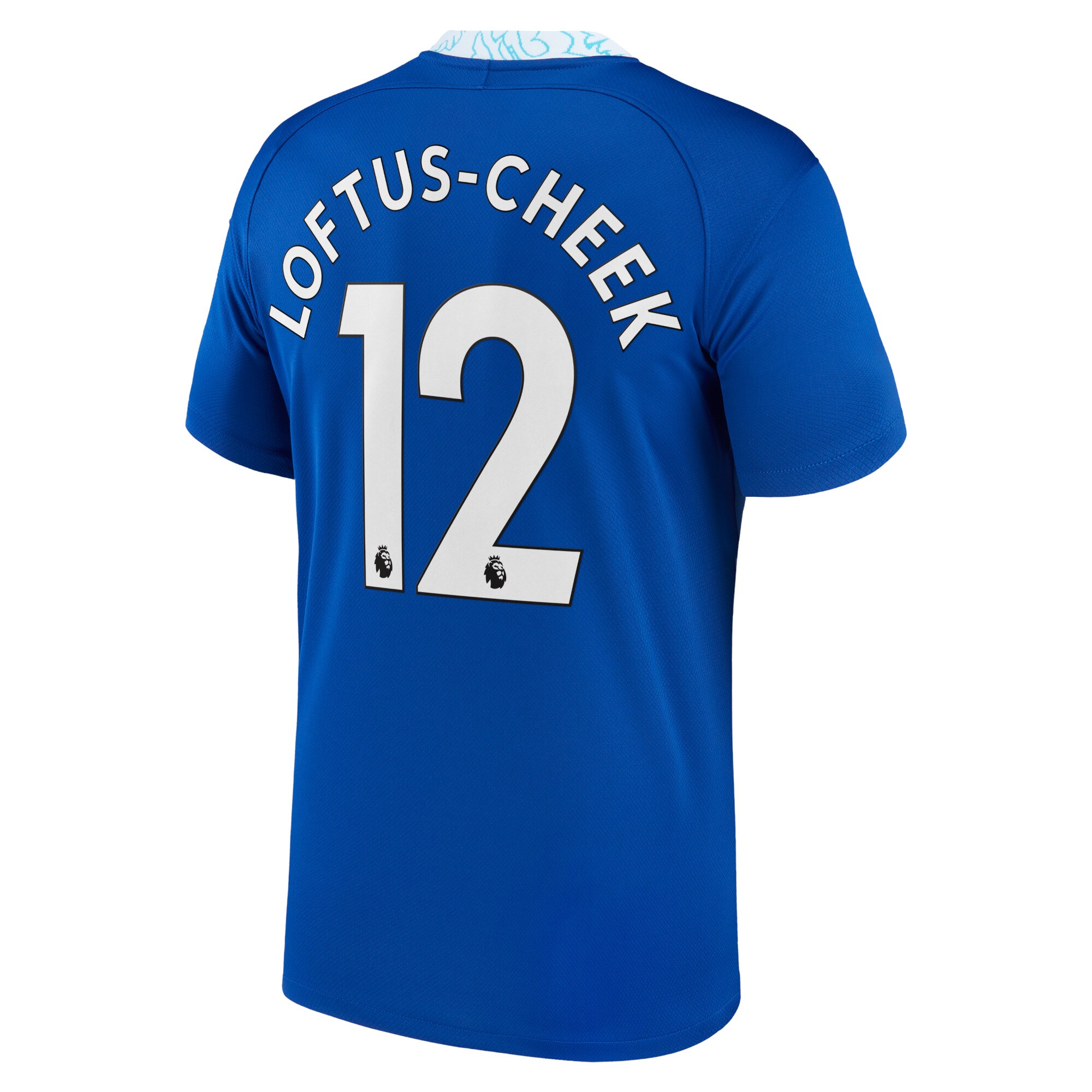 Chelsea Home Stadium Shirt 2022-23 with Loftus-Cheek 12 printing