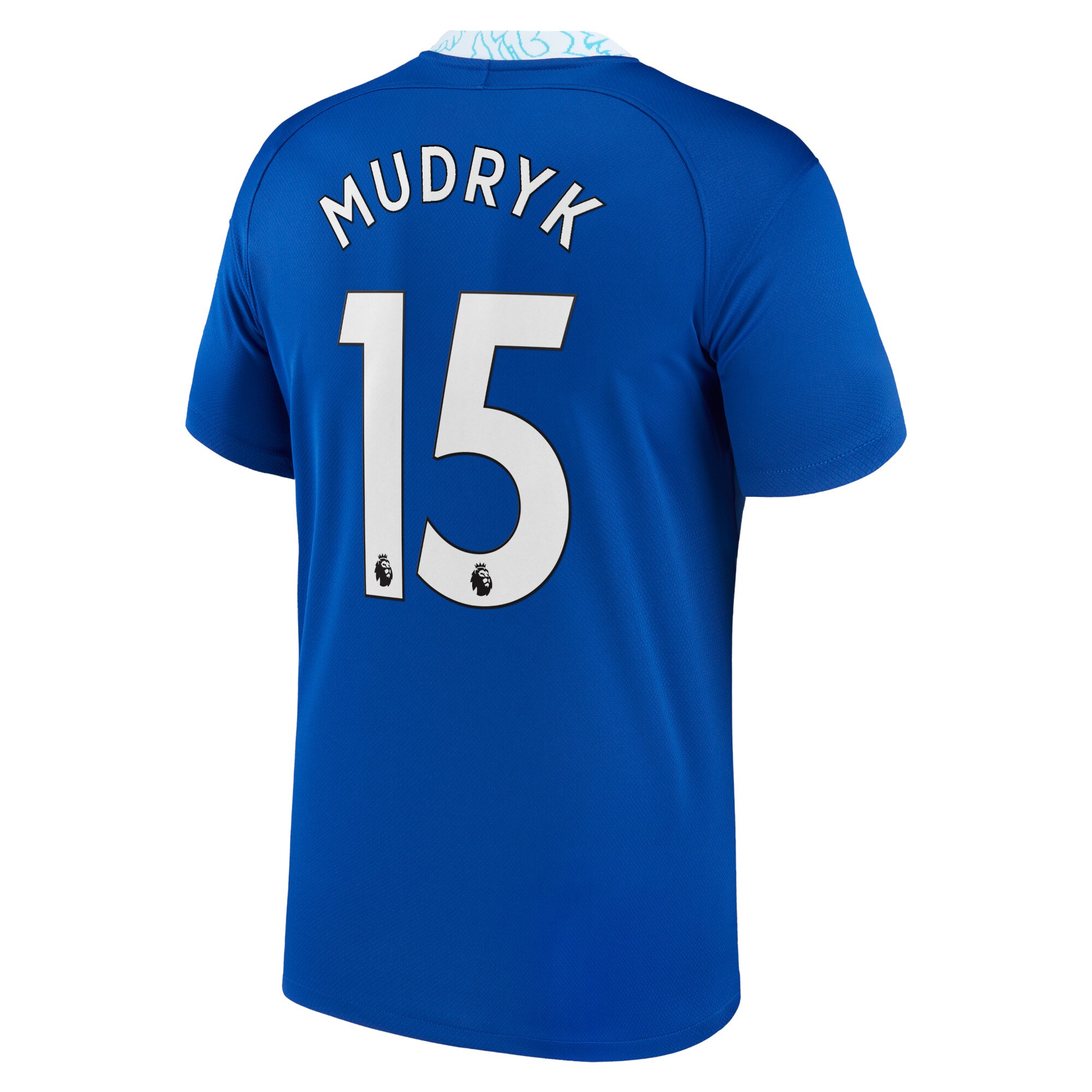 Chelsea Home Stadium Shirt 2022-23 with Mudryk 15 printing