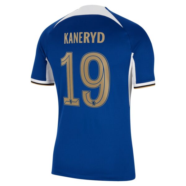 Chelsea Home Stadium Sponsored Shirt 2023-24 With Kaneryd 19 Printing