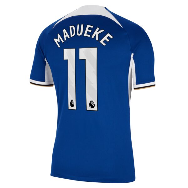 Chelsea Home Stadium Sponsored Shirt 2023-24 With Madueke 11 Printing