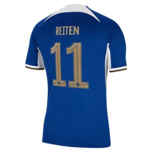 Chelsea Home Stadium Sponsored Shirt 2023-24 With Reiten 11 Printing