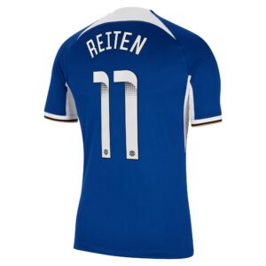 Chelsea Home Stadium Sponsored Shirt 2023-24 With Reiten 11 Wsl Printing
