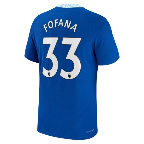 Chelsea Home Vapor Match Shirt 2022-23 with Fofana 33 printing