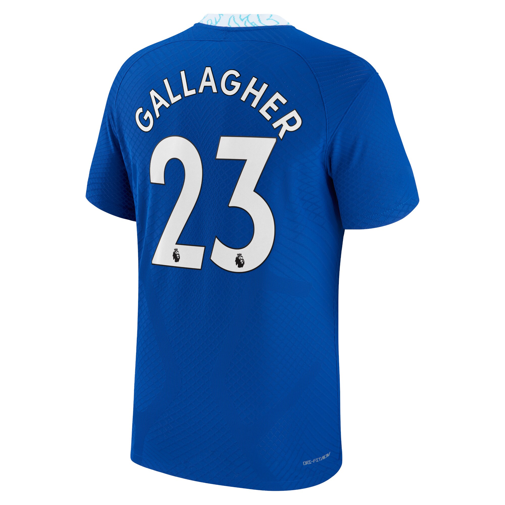Chelsea Home Vapor Match Shirt 2022-23 with Gallagher 23 printing