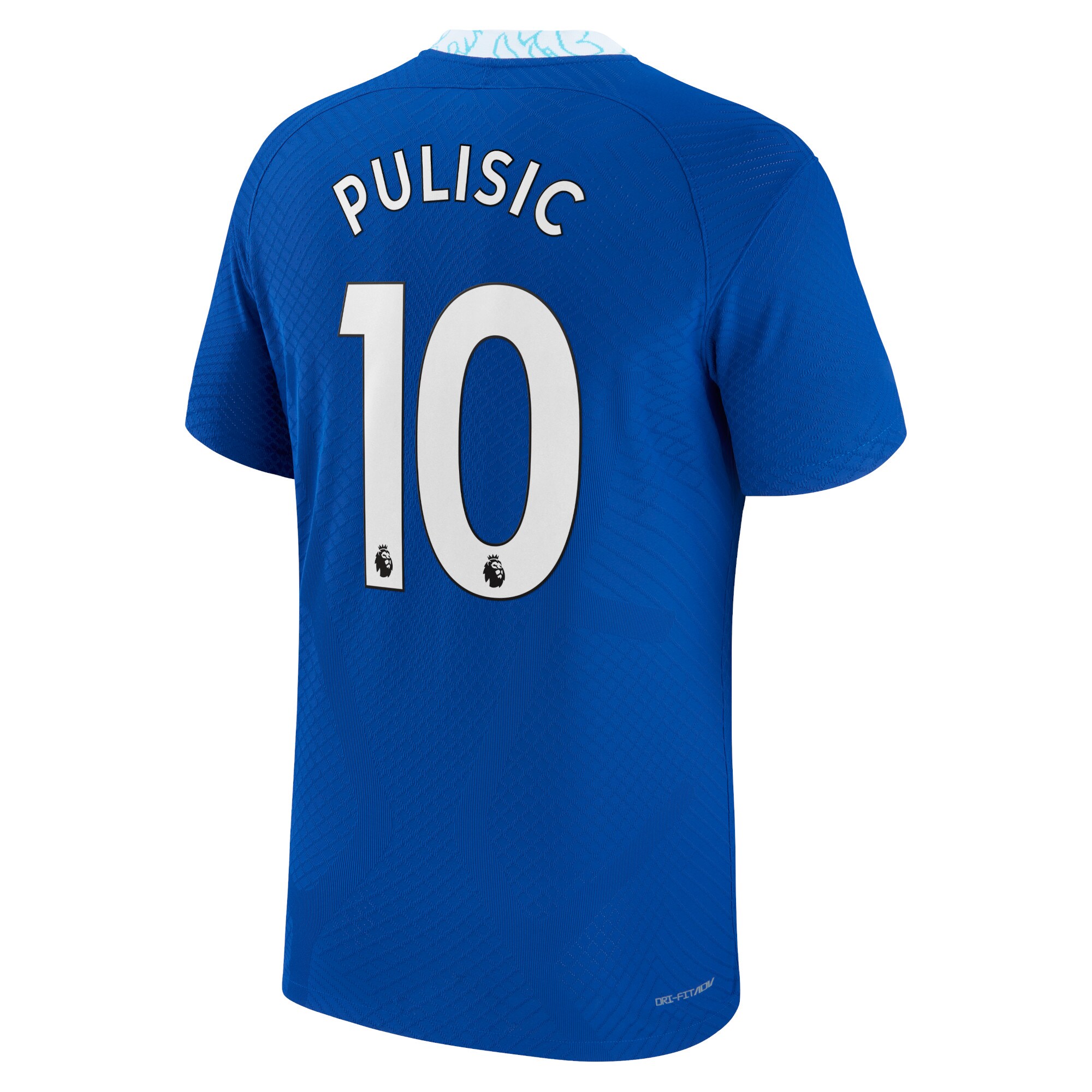 Chelsea Home Vapor Match Shirt 2022-2023 with Pulisic 10 printing
