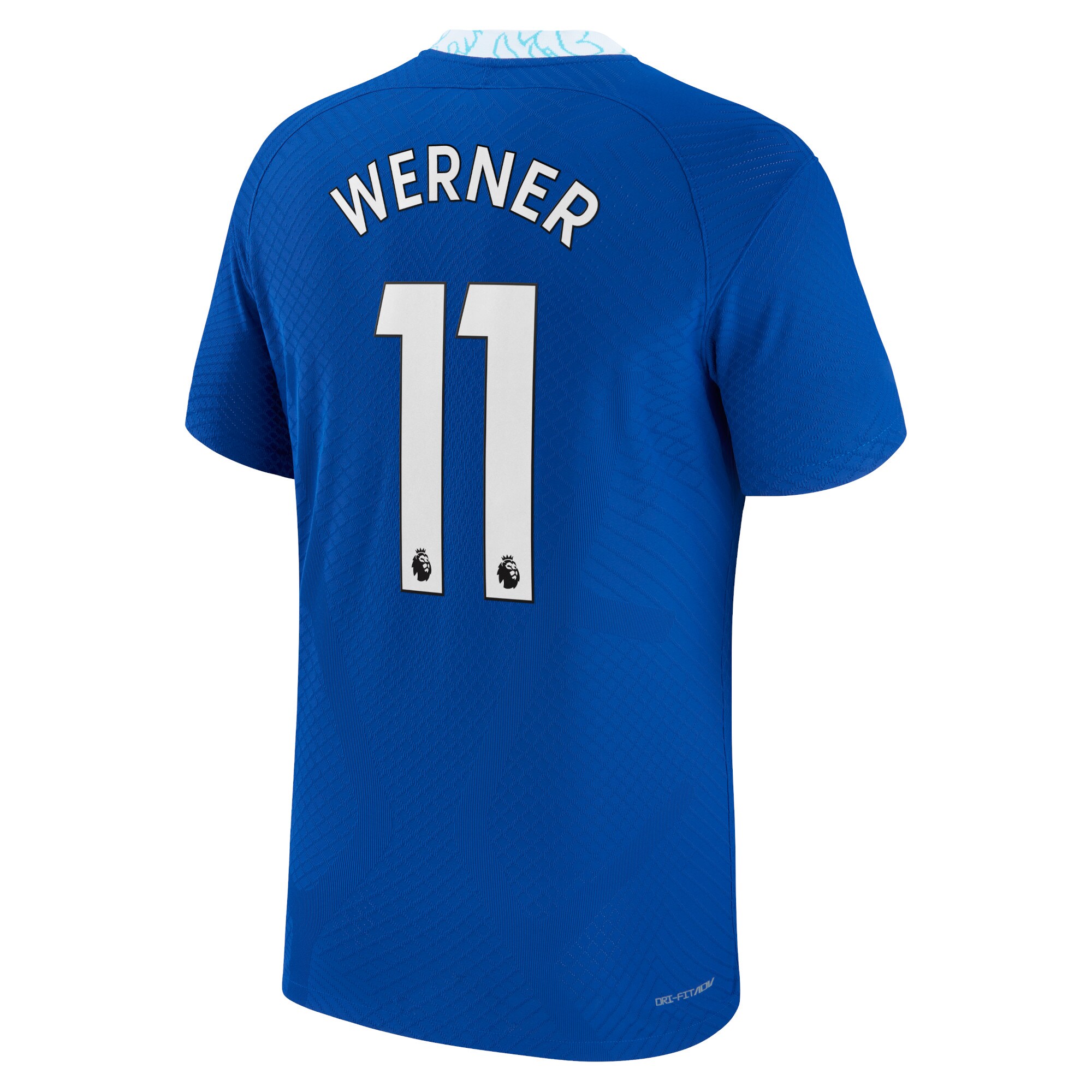 Chelsea Home Vapor Match Shirt 2022-2023 with Werner 11 printing