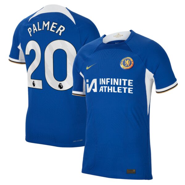 Chelsea Home Vapor Match Sponsored Shirt 2023-24 With Palmer 20 Printing