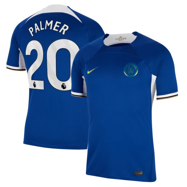 Chelsea Home Stadium Shirt 2023-24 With Palmer 20 Printing