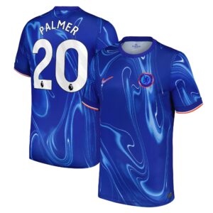 Chelsea Home Stadium Shirt 2024-25 with Palmer 20 printing