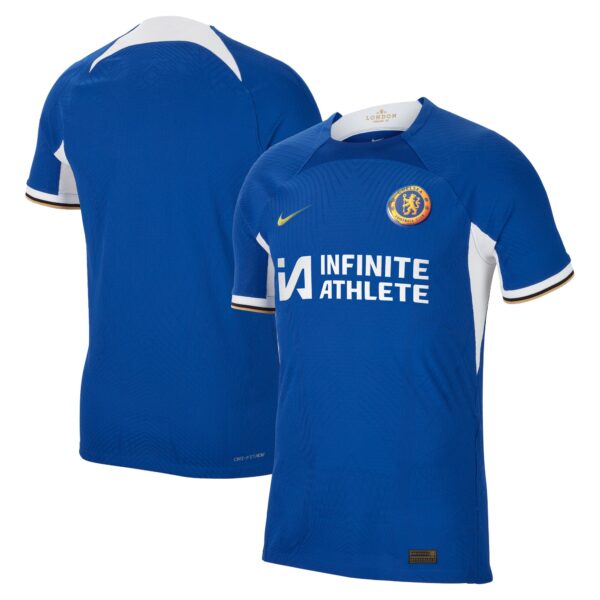 Chelsea Home Vapor Match Sponsored Shirt 2023-24