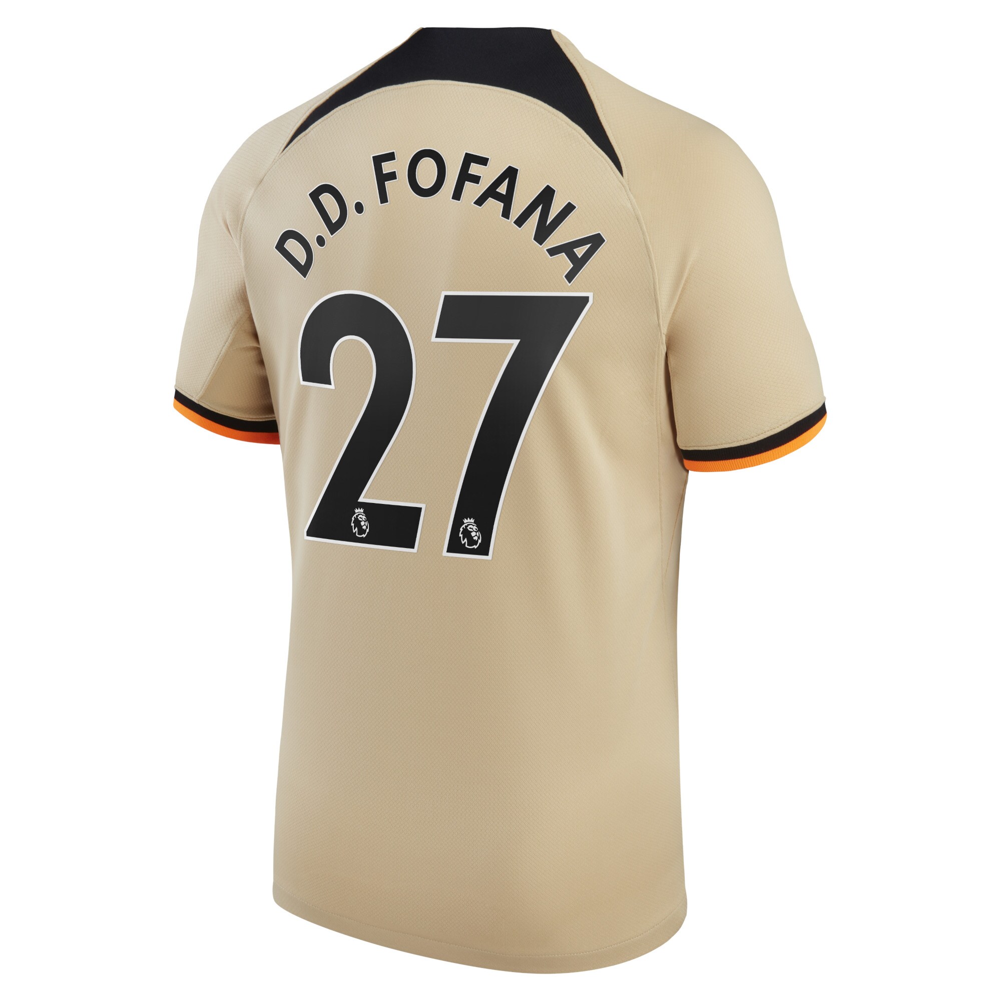 Chelsea Third Stadium Shirt 2022-23 with D.D.Fofana 27 printing