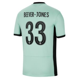 Chelsea Third Stadium Shirt 2023-24 With Beever-Jones 33 Printing