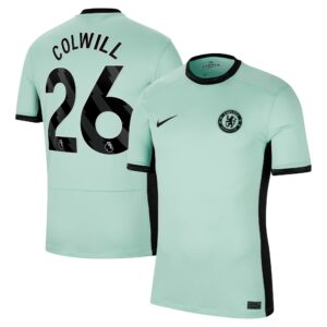 Chelsea Third Stadium Shirt 2023-24 With Colwill 26 Printing
