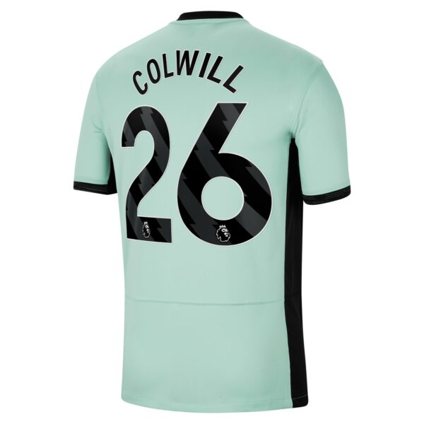 Chelsea Third Stadium Shirt 2023-24 With Colwill 26 Printing