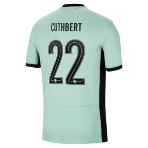 Chelsea Third Stadium Shirt 2023-24 With Cuthbert 22 Printing