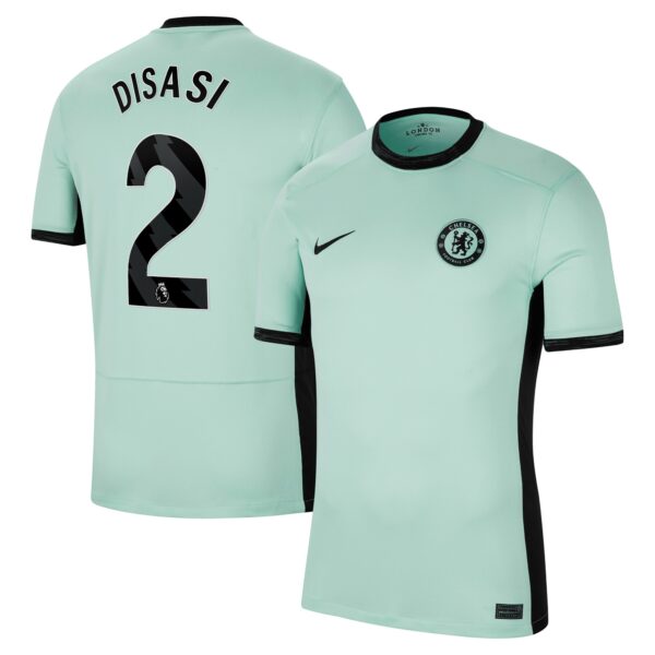 Chelsea Third Stadium Shirt 2023-24 With Disasi 2 Printing