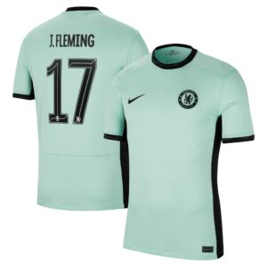 Chelsea Third Stadium Shirt 2023-24 With J.Fleming 17 Printing