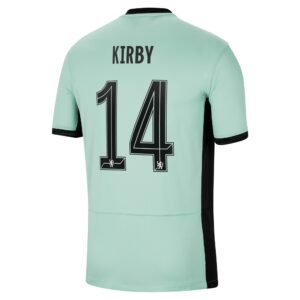 Chelsea Third Stadium Shirt 2023-24 With Kirby 14 Printing