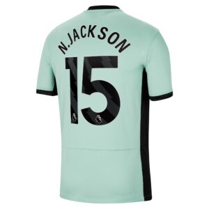 Chelsea Third Stadium Shirt 2023-24 With N.Jackson 15 Printing