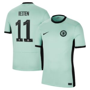 Chelsea Third Stadium Shirt 2023-24 With Reiten 11 Printing