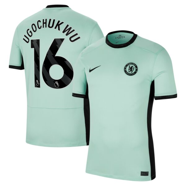 Chelsea Third Stadium Shirt 2023-24 With Ugochukwu 16 Printing