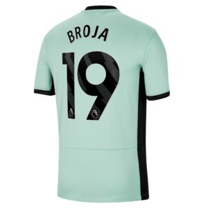 Chelsea Third Stadium Sponsored Shirt 2023-24 With Broja 19 Printing