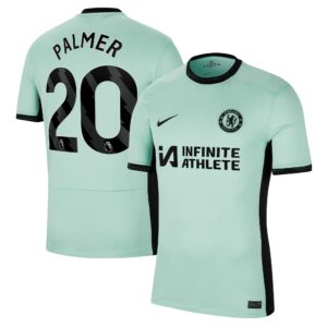 Chelsea Third Stadium Sponsored Shirt 2023-24 With Palmer 20 Printing